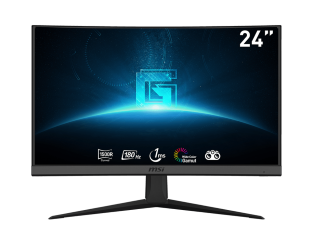 MSI MONITOR GAMING G24C6 E2, CURVED VA FHD, 24, 16:9, 250CD/M2, 3000:1, 1MS, 180HZ, 1920x1080, 2xHDMI/ 1xDP/ HP OUT, BLACK, 3YW